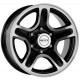 Jante alu 15 pouces DOTZ Hammada Noir 6x139,7