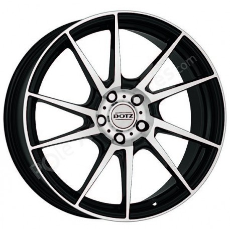 Jante alu 16 pouces DOTZ Kendo 4x100 Megane Modus Clio Corolla Jazz Logan 