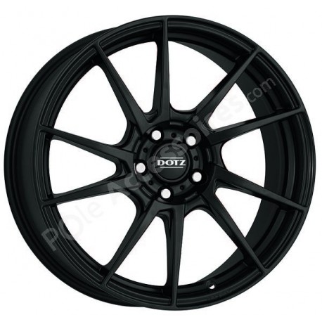 Jante alu 16 pouces DOTZ Kendo Noir 5x100 SUBARU FIAT SEAT AUDI TOYOTA