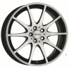 Jante alu 15 pouces DEZENT TI Noir 4x108 Berlingo C4 C5 Xsara Picasso Partner 207 306 1007