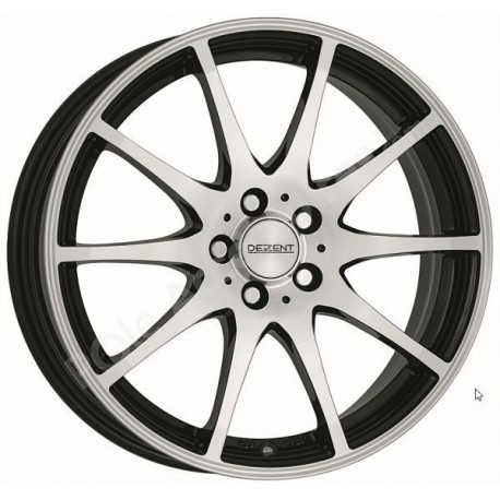 Jante alu 16 pouces DEZENT TI Noir DS3 DS5 C2 C3 C4 Berlingo Partner 207 208 308 4x108