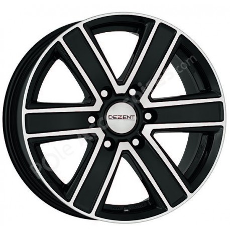 Jante alu 16 pouces DEZENT TJ Noir 6x139,7