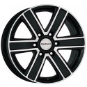 Jante alu 17 pouces DEZENT TJ Noir 6x114,3