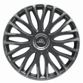 Enjoliveur 13 pouces argent MILAN - pack 4 enjoliveurs