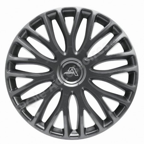 Enjoliveur 13 pouces argent MILAN - pack 4 enjoliveurs