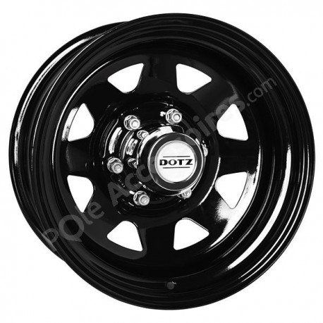 Jante tole 16 pouces DOTZ Dakar Noir 6x139,7
