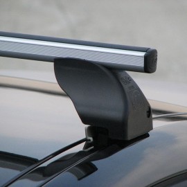 Barre de toit alu Totus 130 cm pour points de fixation intégrés - 605 (par 2)