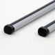 Barre de toit alu Totus 130 cm pour points de fixation intégrés - 605 (par 2)