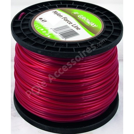Fil pour debroussailleuse rond 3 mm FORCE bobine 168 mètres