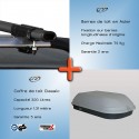 Pack Barres universelles pour barres longitudinales et Coffre ECO 950 SW