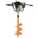 Tarière thermique moteur 4 temps 6 CV cylindrée 150 cm3
