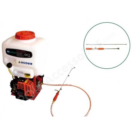 Pulvérisateur thermique à dos