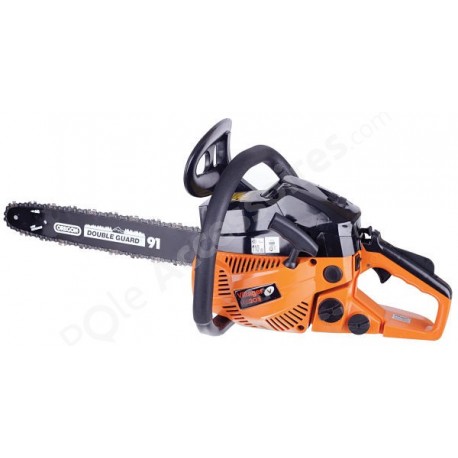 Tronconneuse thermique 2 temps 2 cv guide de chaine Oregon 40cm