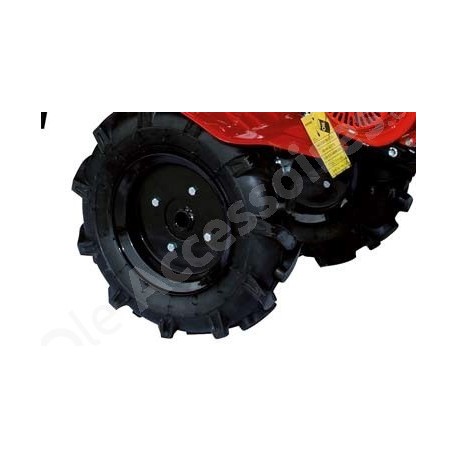 Roues agraire pour motobineuse et motoculteur