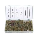 Boite coffret de 750 vis Bois