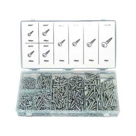 Boite coffret de 750 vis à métaux type Parker