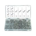 Boite coffret de 750 vis à métaux type Parker