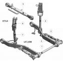Kit d attelage 3 points pour microtracteur Kubota ou Iseki