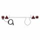 Plaque de signalisation extensible pour remorque