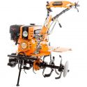 Motoculteur 8,5 Cv 6 fraises vitesses 2AV - 1AR charrue - butteur - roues agraires Ruris 751 KS