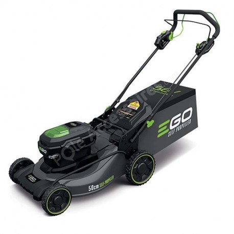 Tondeuse a gazon Ego Power batterie 56V ejection laterale LM2014 ESP