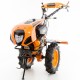 Motoculteur diesel 10 Cv 8 fraises vitesses 2AV - 1AR roues agraires 400x8 - charrue réversible Ruris 1001 KSD