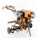 Motoculteur diesel 10 Cv 8 fraises vitesses 2AV - 1AR roues agraires 400x8 - charrue réversible Ruris 1001 KSD