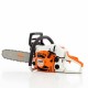 Tronçonneuse thermique 49,2 cm3 guide chaine 40 cm Ruris 366