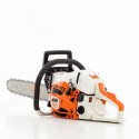 Tronçonneuse 52 cm3 2,7 cv guide chaine 45 cm Ruris 492