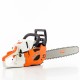 Tronçonneuse 54 cm3 guide chaine 45 cm Ruris 491