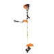 Débroussailleuse 33 cm3 tête fil automatique - 3 couteaux - harnais Ruris 320C