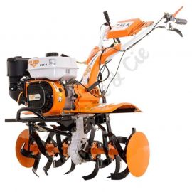 Motoculteur 7,5 Cv 6 fraises vitesses 2AV - 1AR roues agraires 400x8 - butteur Ruris 734k