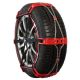 Chaine neige type chaussette neige Polaire Sock 116 pour pneu 215/55R18 235/50R18 235/55R17