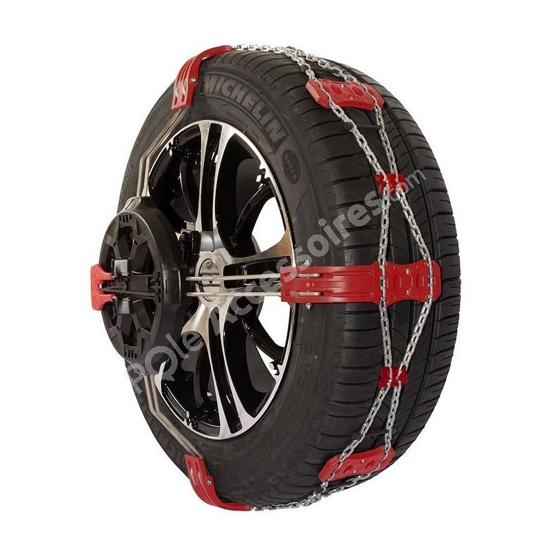 Chaine neige montage frontal et tension automatique pneu 215/50R18