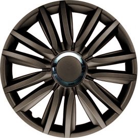 Enjoliveur 16 pouces anthracite INTENSO - pack 4 enjoliveurs