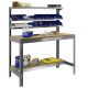SimonRack 338100045159074 Bt/1 Kit d' Etabli Gris Foncé/Bois