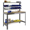 SimonRack 338100045159074 Bt/1 Kit d' Etabli Gris Foncé/Bois