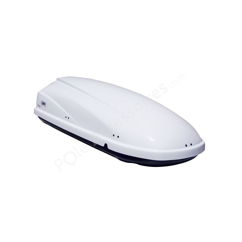Coffre de toit 460 Litres Travel Blanc - pole-accessoires.com