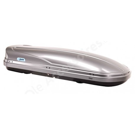 Coffre de toit 500 Litres Wego Gris