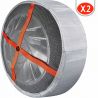 Chaussettes à neige pneu 255/65R17 255/65R18 255/55R19 Autosock 698