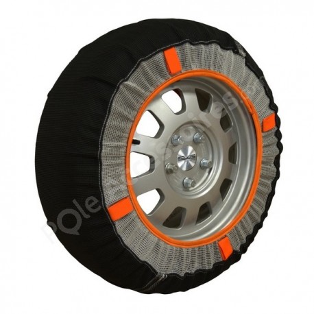 CHAINE TEXTILE TYREFFECT T13 NOIRE-ORANGE