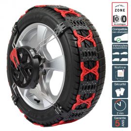 Chaîne à neige Prime 9mm 195/65R15 205/40R18 205/45R17 215/40R17 225/40R16