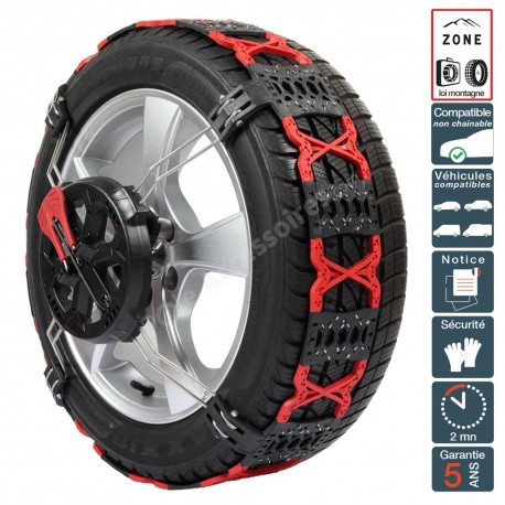 Chaine neige vehicule non chainable POLAIRE GRIP 235/65R18 255/55R19 285/55R18