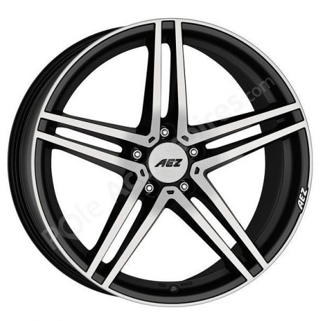Jante alu 17 pouces AEZ Portofino Noir 5x112