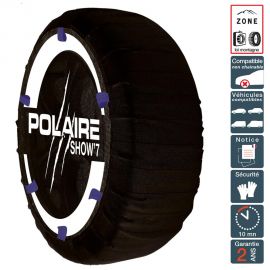 Chaussette neige textile POLAIRE Show 7 4x4 Camping Car - S82