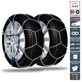 Chaine textile EasyGrip Michelin Evolution 9 205-60-16 225-50-17