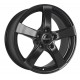 Jante alu 14 pouces DEZENT RE Noir 4x100 C1 Dokker Logan Sandero Megane Twingo