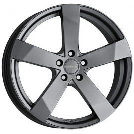 Jante alu 14 pouces DEZENT TD Graphite 4x100 DACIA Logan Lodgy FIAT 500 Laguna