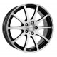 Jante alu 15 pouces DEZENT V Noir 4x114,3 Epica Lacetti Accord Cerato Colt Tiida Forfour V40