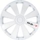 Enjoliveur 15 pouces blanc RST - pack de 4 enjoliveurs